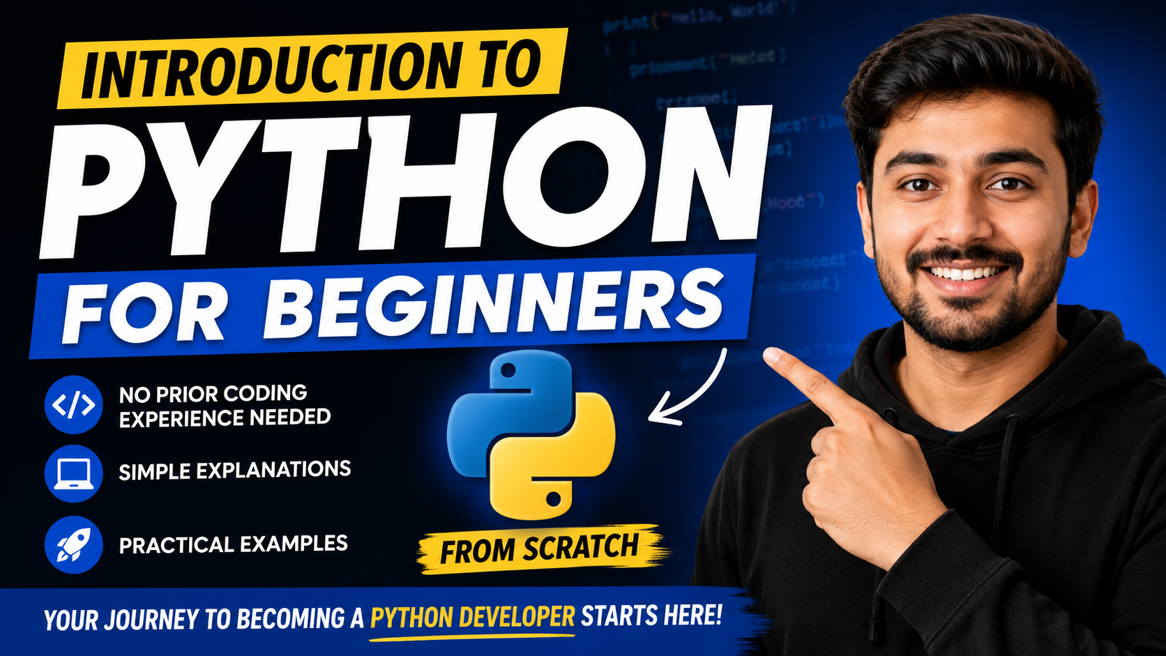 Introduction To Python For Beginners